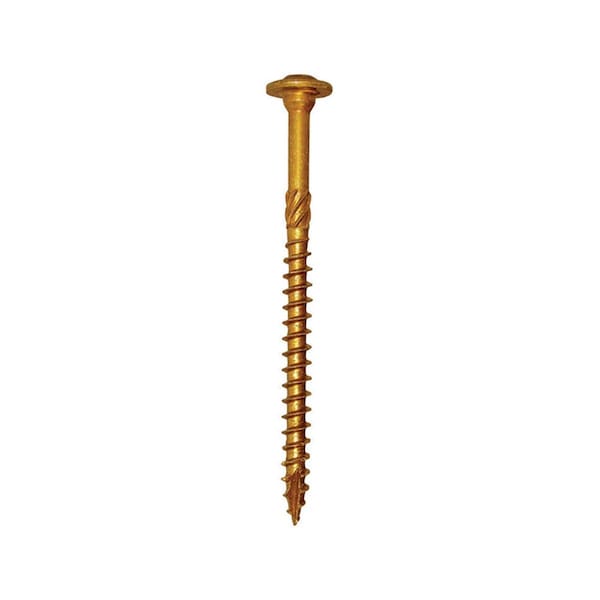 Tool Time Self-Drilling Screw, 6 in, Zinc Plated TO153955 - main